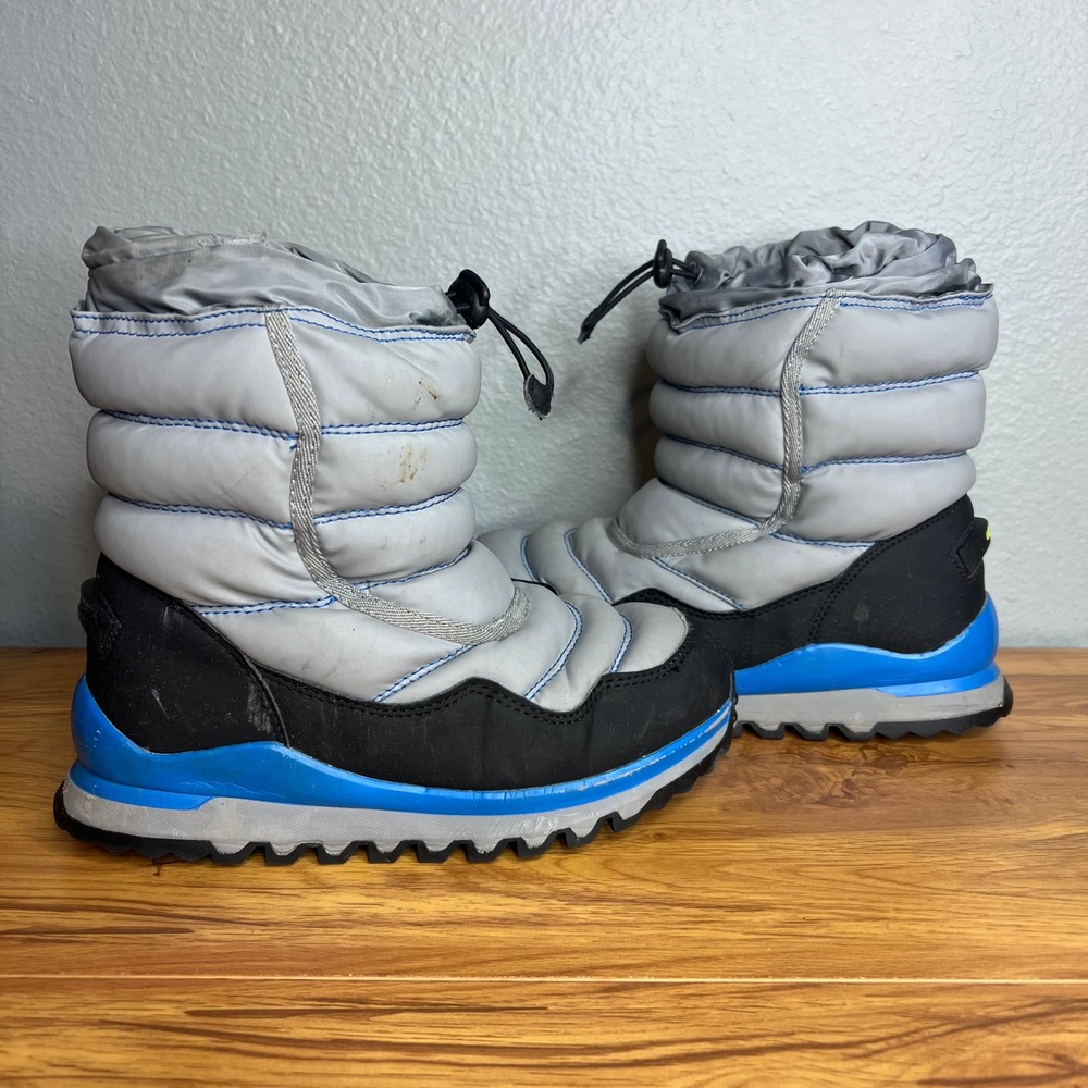 CH20 Alpina Kids‎ Winter Snow Boots Size 4 Puffer Rated to -30 Faux Fur Lined
